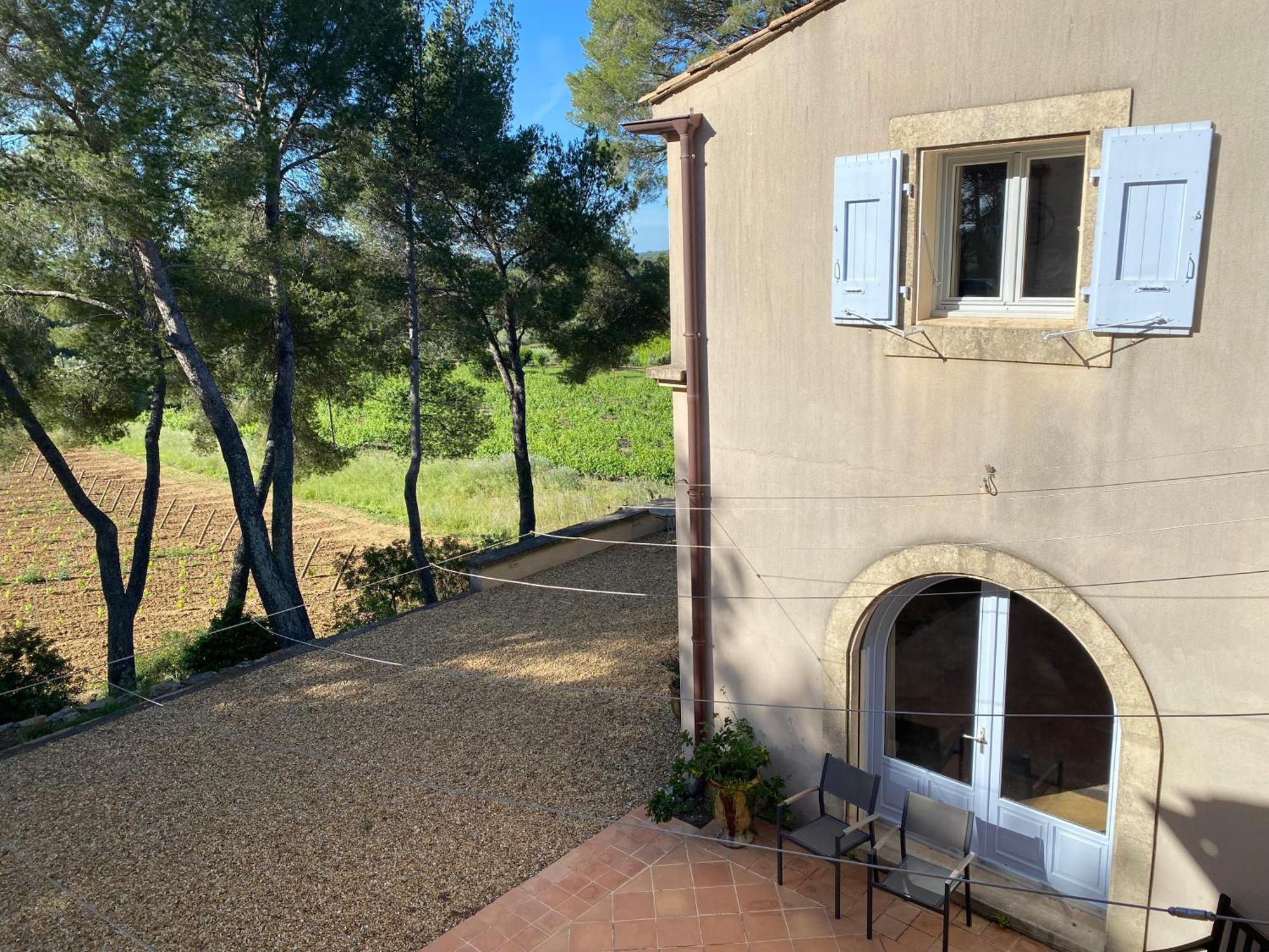 Bed and Breakfast Domaine De Fondouce Villeveyrac Экстерьер фото